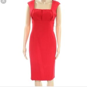 Calvin Klein Pleated Bust Dress